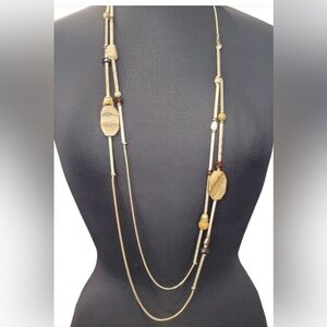 Chicos Stone Necklace